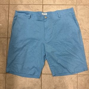 Peter Millar Shackleford Hybrid Golf Shorts Skull Print Men Size 40